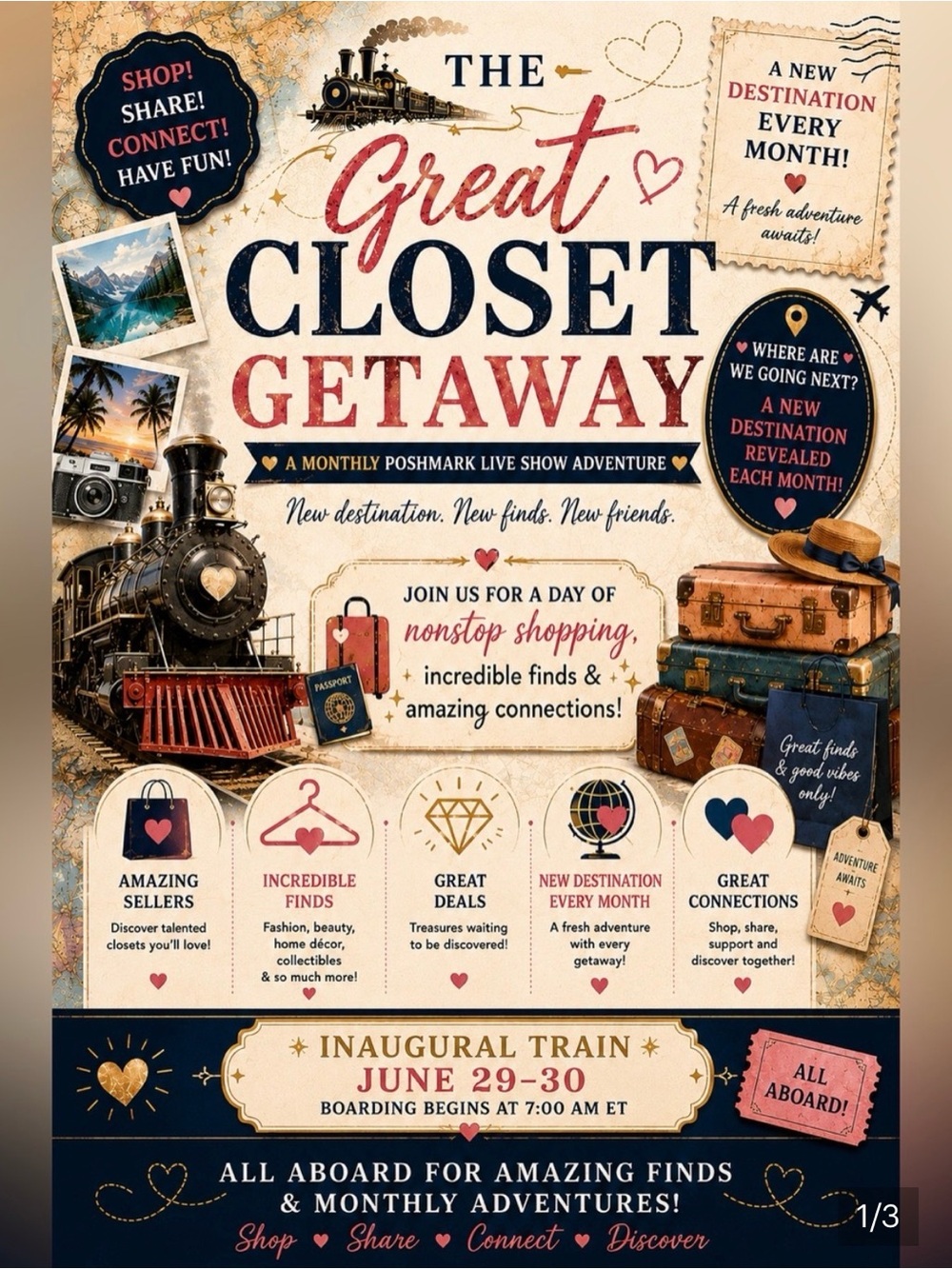 The GREAT CLOSET GETAWAY TRAIN A unique and amazing train